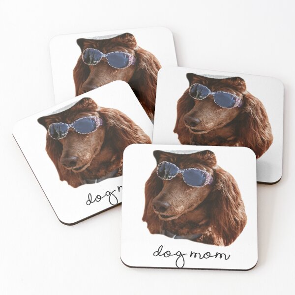 Item preview, DOG MOM - COOL DOG - SUNGLASSES  designed and sold by Tropical Blood.