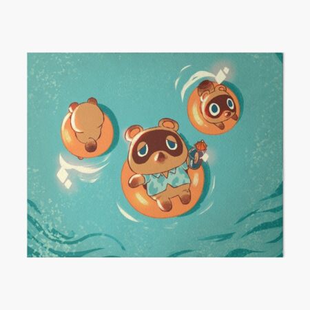 Animal Crossing new horizons Tom nook Art Board Print