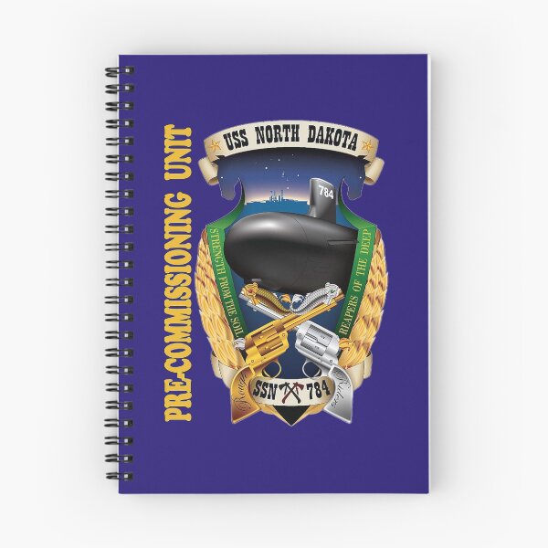 Item preview, SSN-784 Pre-commissioning Unit Crest for Dark Colors designed and sold by Nikki SpaceStuffPlus.