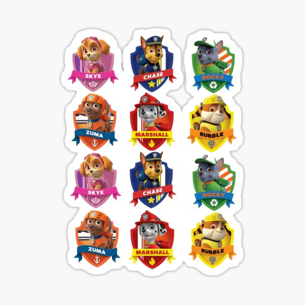Paw Patrol Sticker