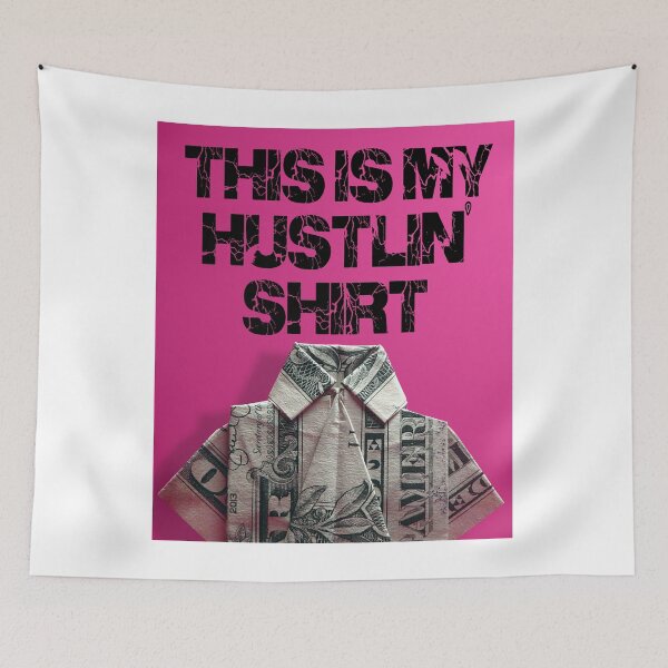 Item preview, Hustlin shirt 3 designed and sold by thehollowpoint.