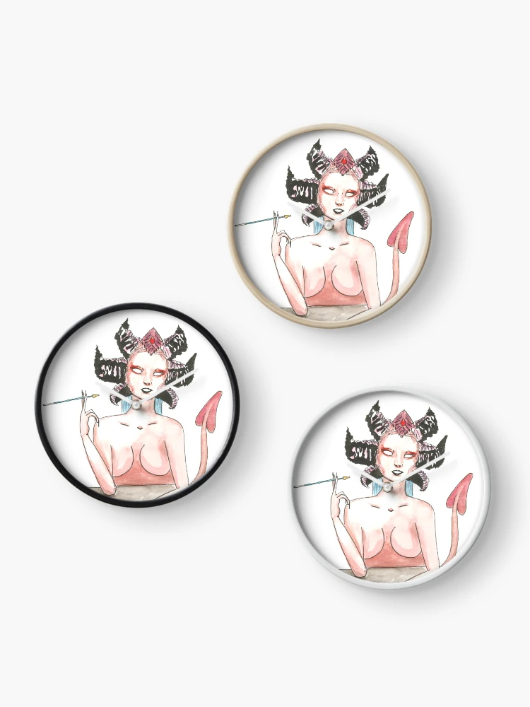 Thumbnail 3 of 4, Clock, Lilith designed and sold by Crea-RiBo.