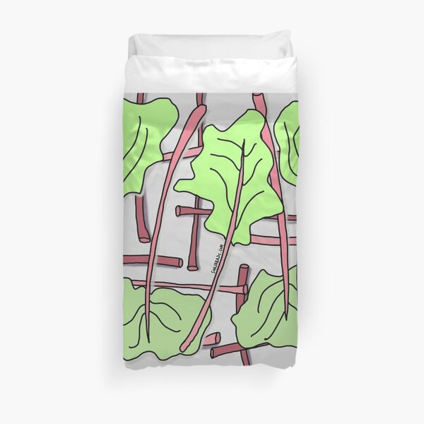 Rhubarbe! February! Duvet Cover