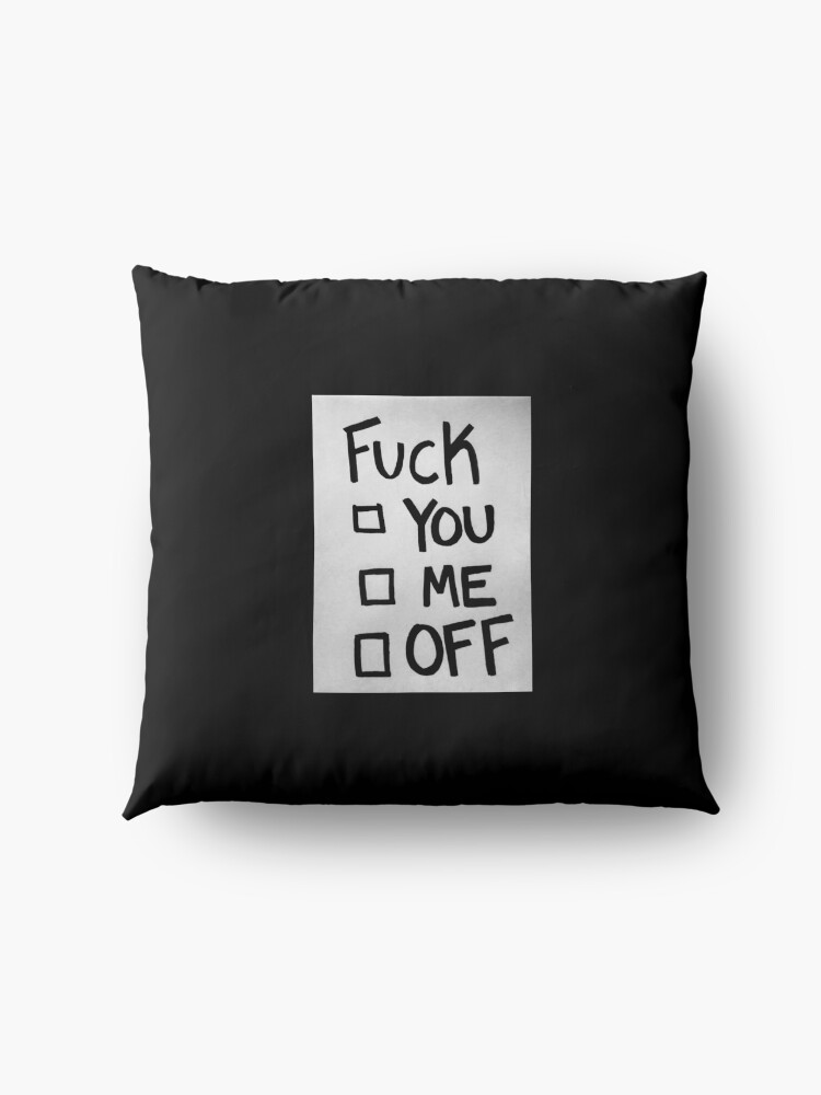 Alternate view of Forget About It Floor Pillow