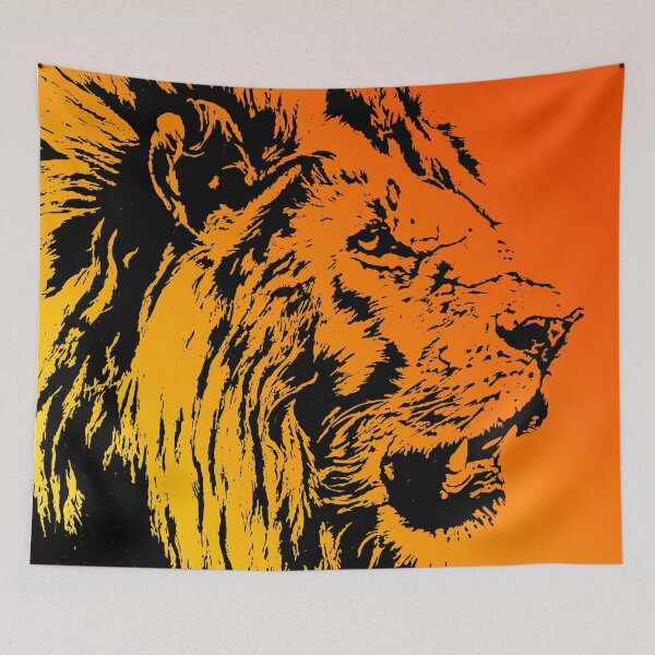 Item preview, AFRICAN LION  designed and sold by johnnyssandart.