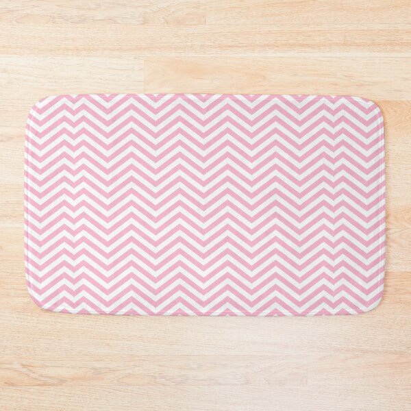 Item preview, Simple Pink and White Chevron Pattern designed and sold by SqueakyRicardo.