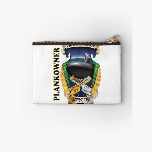 Item preview, SSN-784 USS North Dakota Plank Owner Crest designed and sold by Nikki SpaceStuffPlus.