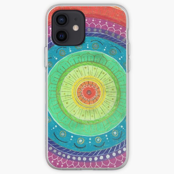 Rainbow Mandala iPhone Soft Case