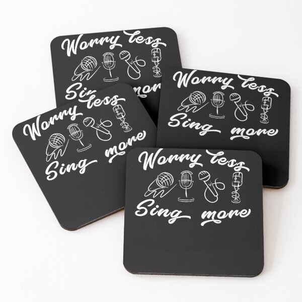 Item preview, Worry Less Sing More Karaoke Microphones for Singer designed and sold by Cedinho.