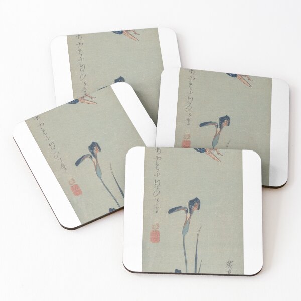 Item preview, Kingfisher and Irises designed and sold by Tizeru.