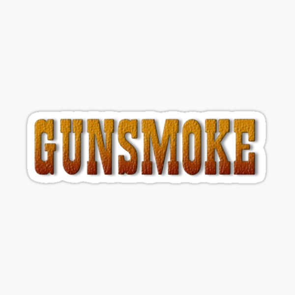 Gunsmoke Sticker