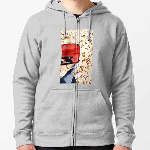 Oh The Places You Will Go Zipped Hoodie