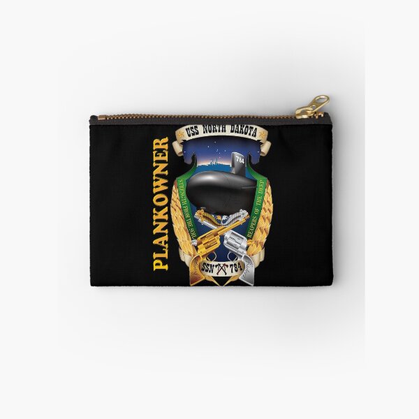 Item preview, SSN-784 USS ND Plank Owner Crest for Dark Colors designed and sold by Nikki SpaceStuffPlus.