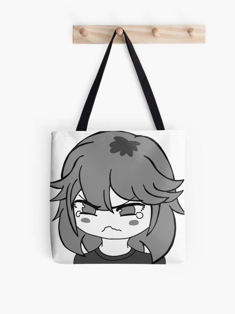 Funny Anime Manga Angry Pout Face Little Girl Cute Meme - Memetshirt -  Sticker