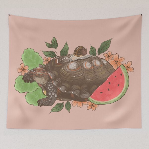 Item preview, Dembe the Painted Wood Turtle designed and sold by Paige Penrose.