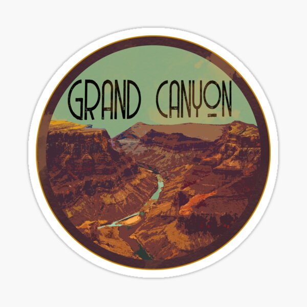 Item preview, Grand Canyon Decal designed and sold by zsonn.