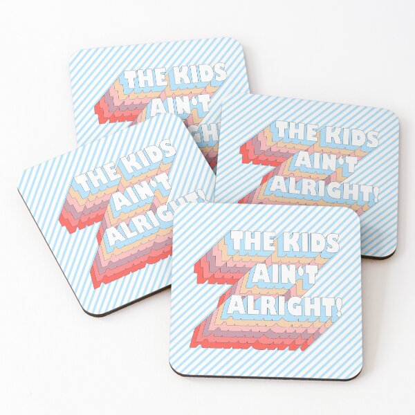 Item preview, The Kids Ain't Alright! designed and sold by lumographica.