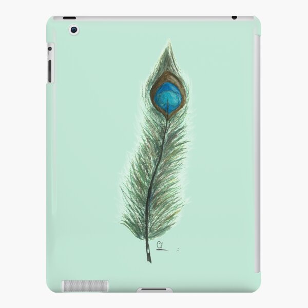 peacock feather iPad Snap Case