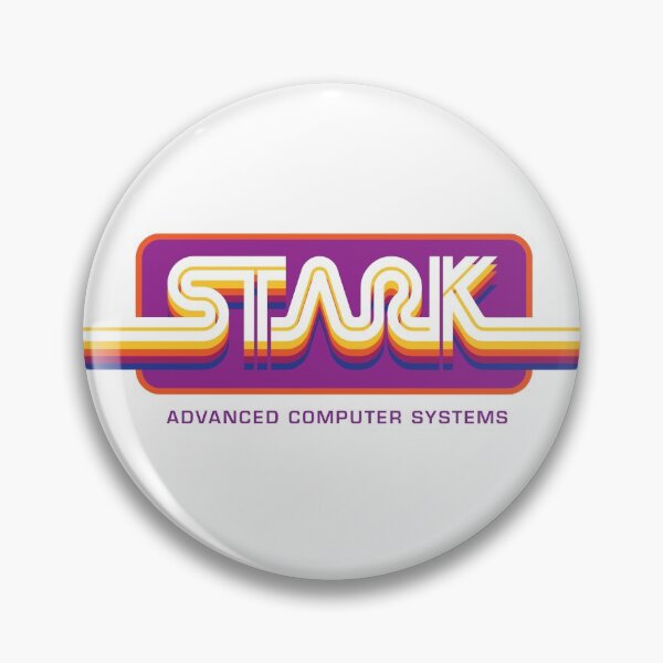 Item preview, 1980s Stark Technologies computer graphics designed and sold by SerifsWhiskey.