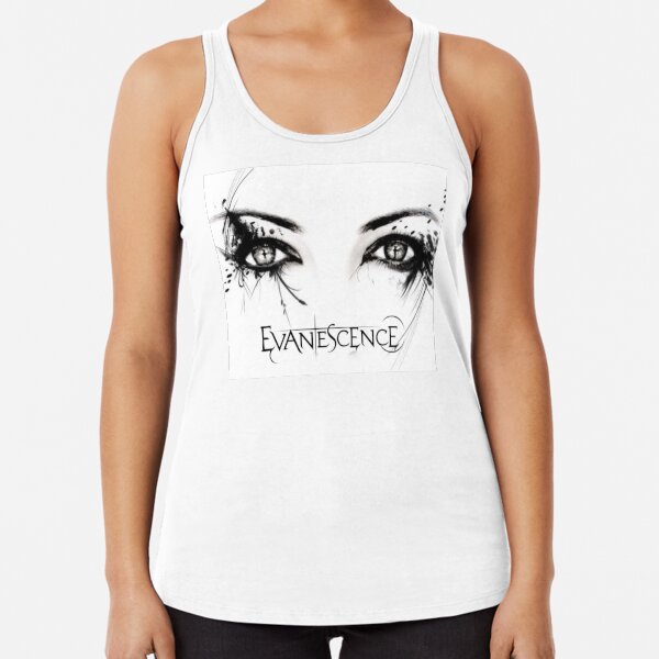 Evanescence Amy Lee Eyes Racerback Tank Top
