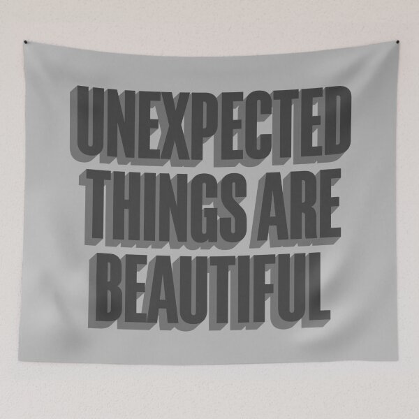 Item preview, Unexpected Things Are Beautiful designed and sold by lumographica.