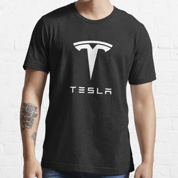 MEILLEUR VENDEUR - Logo Tesla T-shirt essentiel