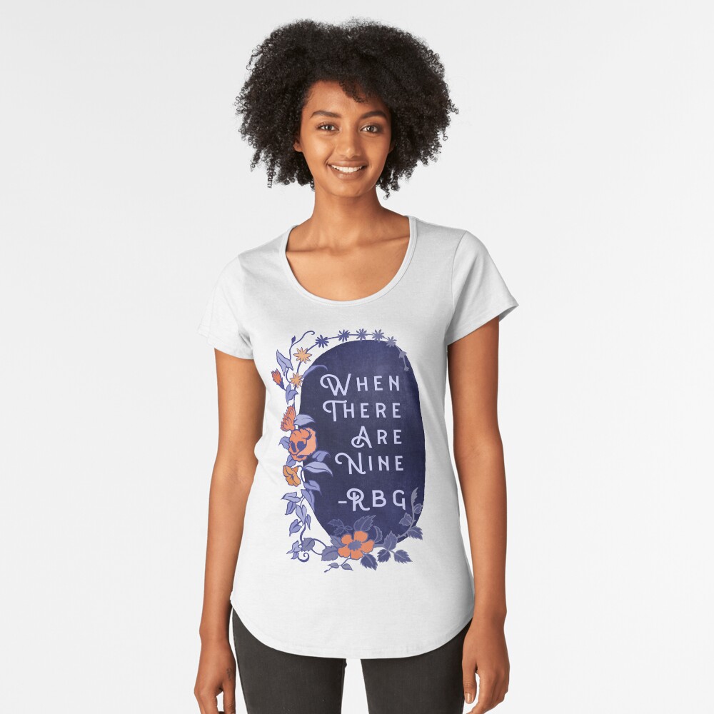 Aperçu de l'œuvre T-shirt premium échancré créée et vendue par fabfeminist.