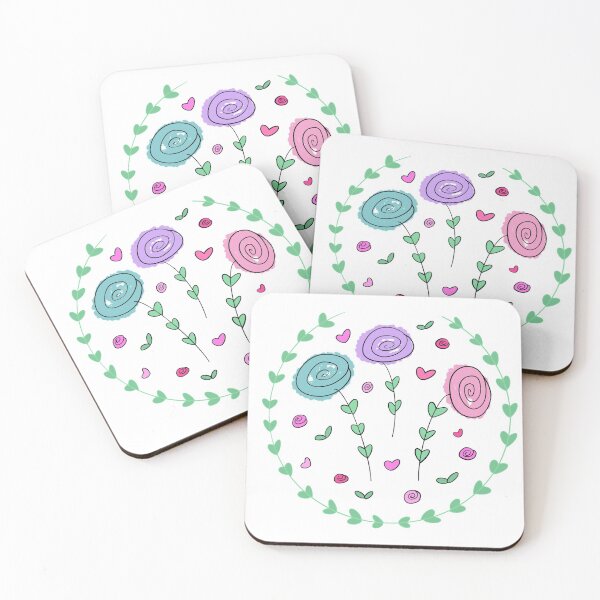 Item preview, Spring  Flowers Doodle designed and sold by kc-creations12.