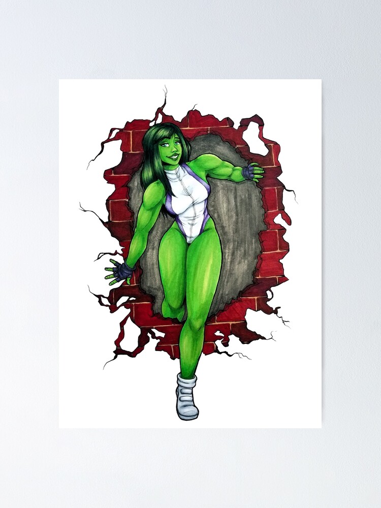 She Hulk Smash! 