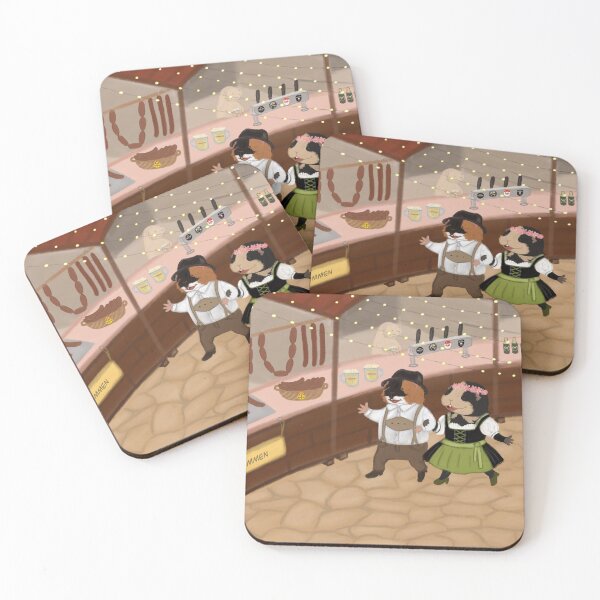 Item preview, Two piggies at Wurstfest  designed and sold by mondesign26.