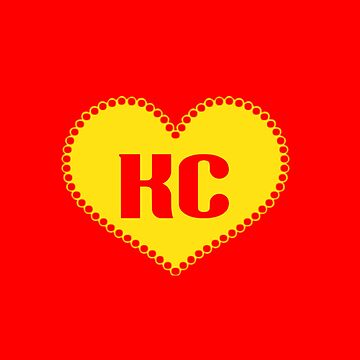 Artwork thumbnail, I Love Kansas City KC Heart Design by KCSportswear