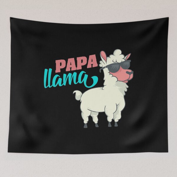 Item preview, Papa Llama Alpaca Animal Lover Father's Day Gift designed and sold by haselshirt.