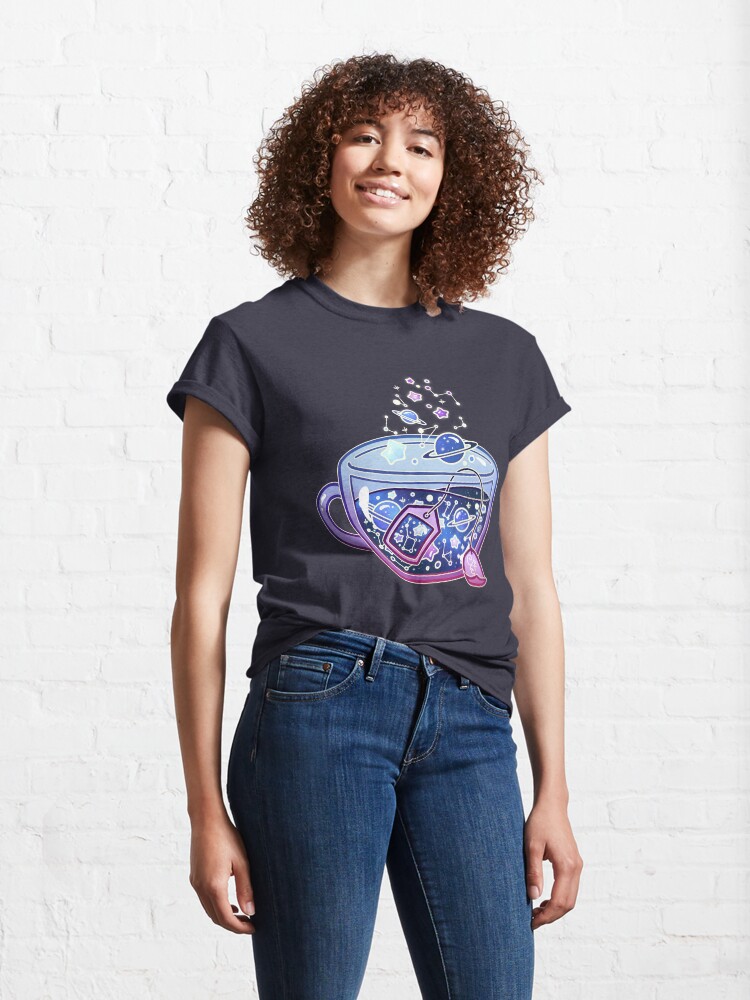 Alternate view of Galaxy Tea Classic T-Shirt