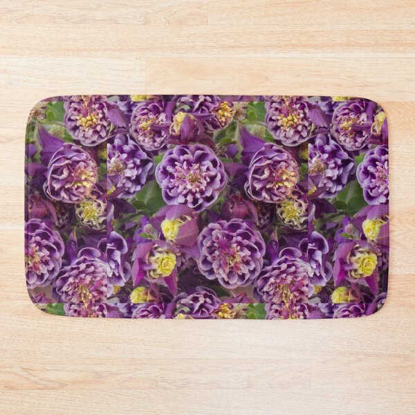 Item preview, Purple Double Columbine Flowers designed and sold by Sandra Foster.