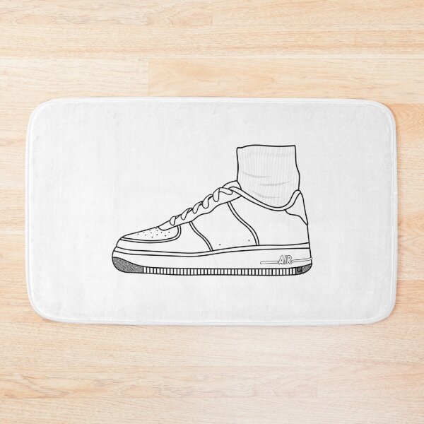 Aperçu de l'œuvre baskets chaussettes blanches créée et vendue par mynameisliana.