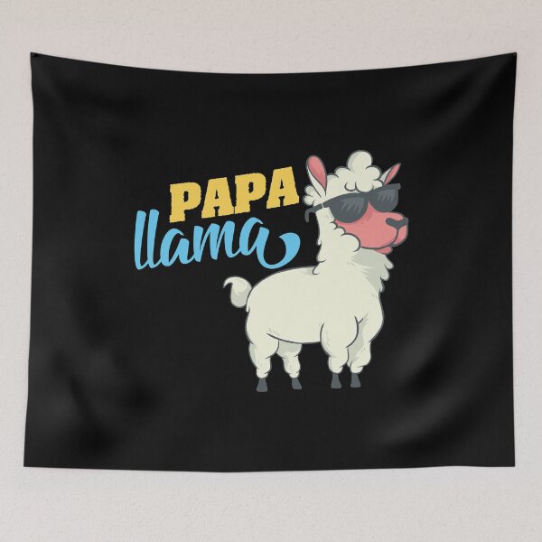 Item preview, Papa Llama Alpaca Animal Lover Father's Day Gift designed and sold by haselshirt.