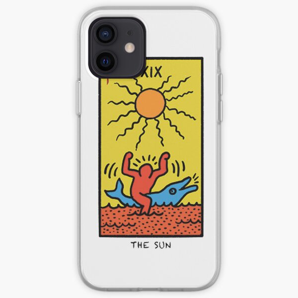 Keith Haring Sun Tarot iPhone Soft Case