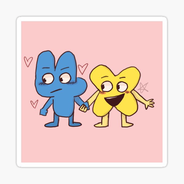 And X BFB Sticker For Sale By Cicadastar Redbubble