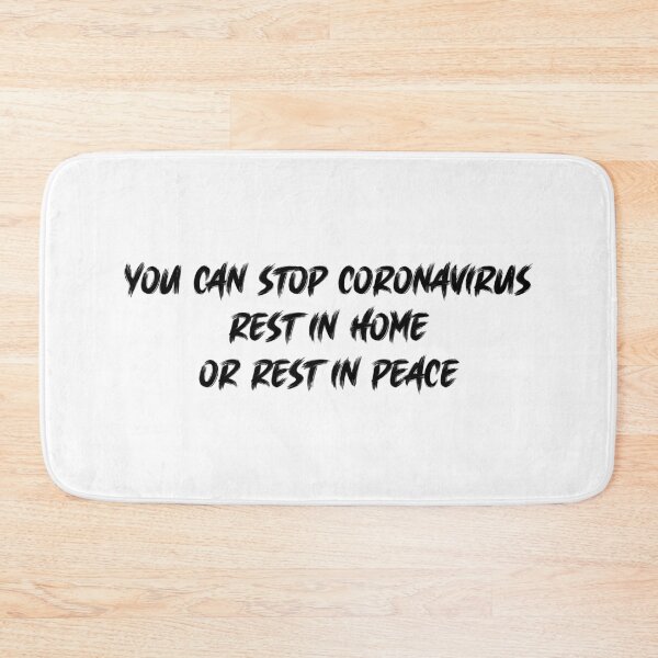 Item preview, you can stop coronavirus rest in home  designed and sold by motivation4you.