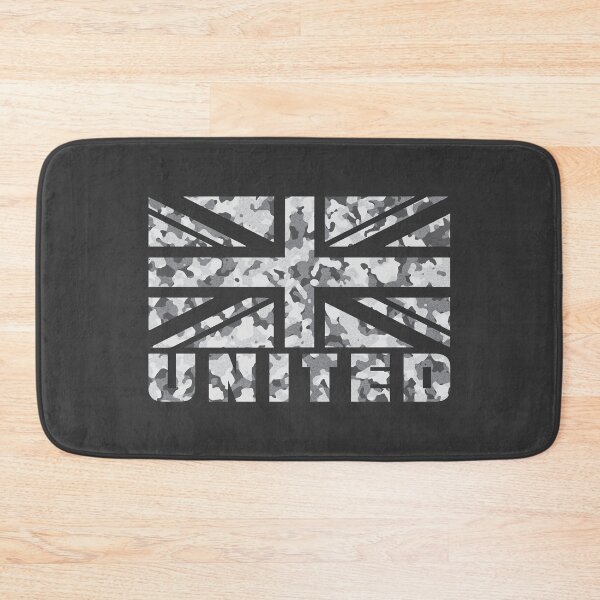 Artikelvorschau, UK FLAG CAMO - UNITED - Schwarz und Weiß entworfen und verkauft von pricktees.