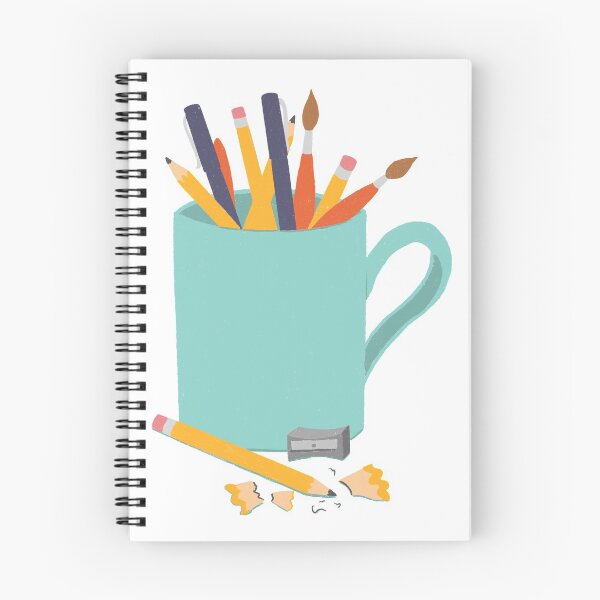 Item preview, Art Supplies in a Mug designed and sold by Elaine Carter.