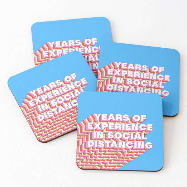 Item preview, Years Of Experience In Social Distancing designed and sold by lumographica.