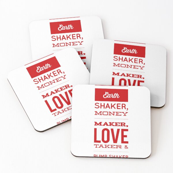 Item preview, Earth Shaker, Money maker, Love Taker & Rump Shaker designed and sold by OfferHeat.