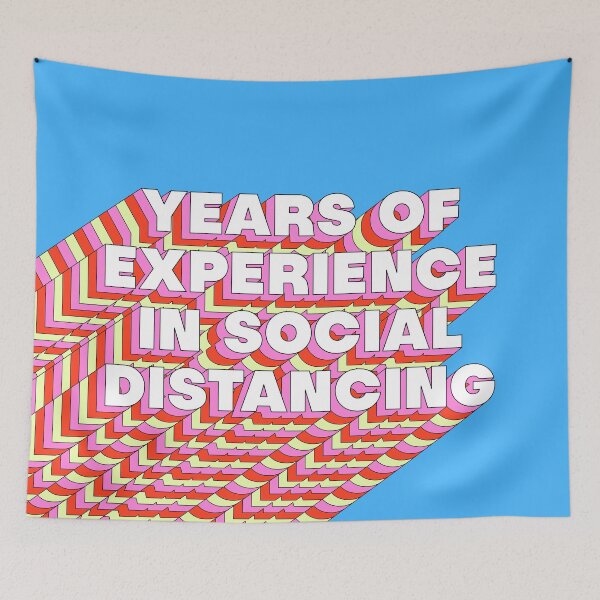 Item preview, Years Of Experience In Social Distancing designed and sold by lumographica.