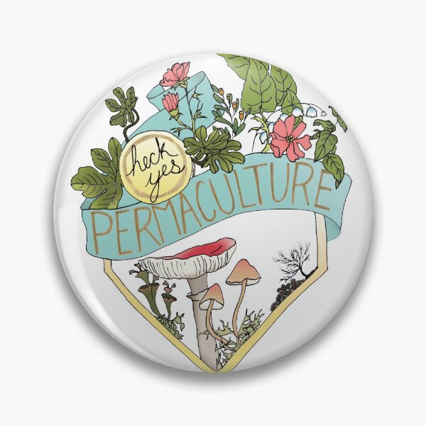 Item preview, Heck Yes Permaculture designed and sold by fabfeminist.