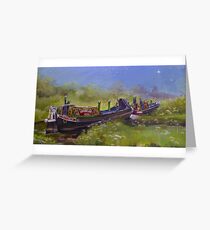 Going home for Christmas Greeting Card