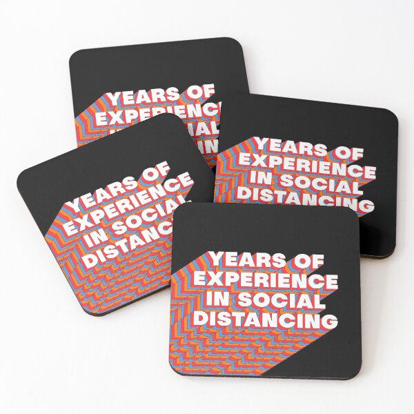 Item preview, Years Of Experience In Social Distancing designed and sold by lumographica.