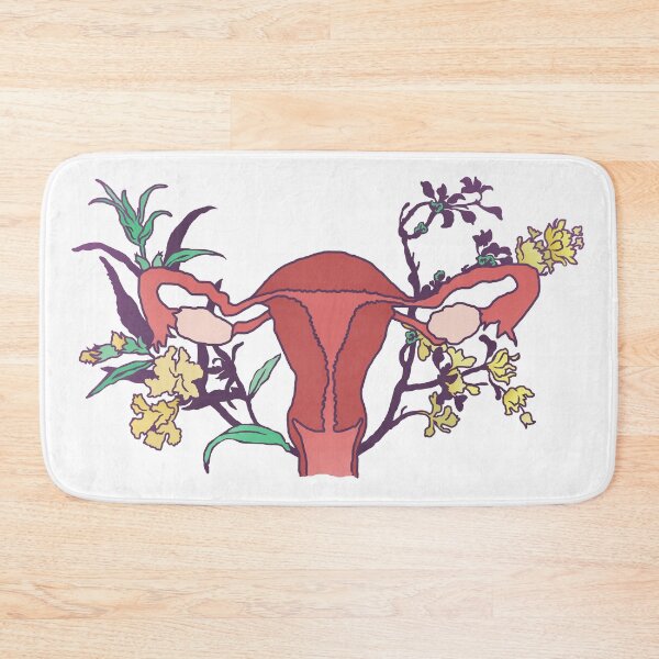Item preview, Floral Uterus designed and sold by fabfeminist.