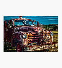 No More the Hero Photographic Print