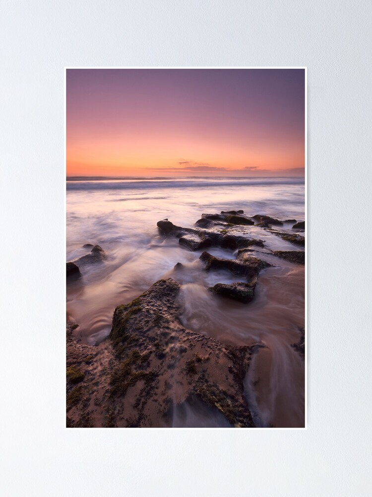 Thumbnail 1 of 3, Poster, Back Beach Rocks - Rye, Victoria, Australia designed and sold by Fazz1977.